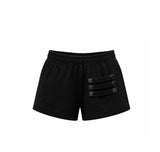 [mnem] Napoleon Detail Shorts