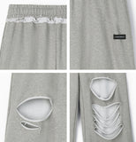 [LAN ARCHIVE] Destroyed Wide Sweatpants