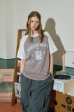 Marine Wave Raglan Short Sleeve Tee
