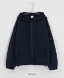 [BAONHAUS] Shukens Cable Hood Zip-Up Jumper