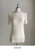 Rebeulri Round Shirring T-Shirt