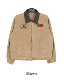 Rino Patch Pigment Work Jacket