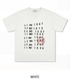 Code Vintage Lettering Short Sleeve