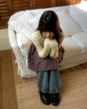 Roez mohair loose fit ribbed knit