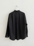 DISCERNENTs 4season Oversized Cotton Shirt - Bio-Washing
