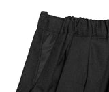 Litu Black Blue Pleats Skirt
