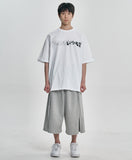One Tuck Jersey Bermuda Shorts