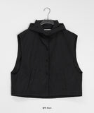 Kumoki Button Hood Vest