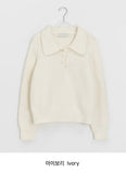 Kimmiver Half Open Collar Knit