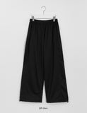 Kimto Summer Banding Wide Pants
