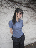 Rika Striped Short Sleeve Shirt