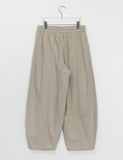 [unisex] Rango Linen Pintuck Wide Balloon Pants