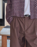 Serven Vintage Check Crop Shirt