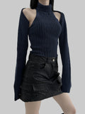 Nemon Two-Tone Bolero Turtleneck Set