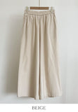 Bena Linen Sleeveless Banding Pants Set