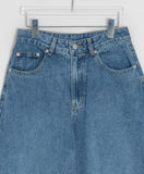 Hamir Side Button Denim Wide Pants