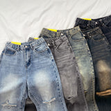 Washing MZ Vintage Wide Denim Pants