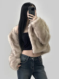 Lant Collar Fur Jacket