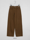 Inisha Basic Wide Cotton Pants