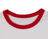 DAPE PRINTING RINGER HALF SLEEVE T-SHIRT