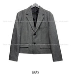 Met Bocashi Crop Jacket