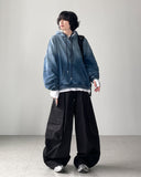 Martina Washing Denim Hoodie