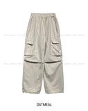 Maple Peach Cargo Wide Pants
