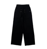 Demon Pintuck Cotton Long Wide Pants