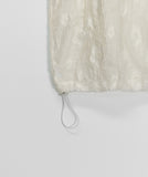 Langes Flower See-Through Summer Hood Zip Up