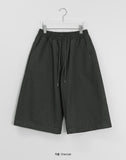 Gohins Cotton Banding Bermuda Pants