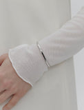 [Premium Plating] Precise AB Single Cuff Bangle