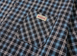 Bay Overfit Check Hood Shirt