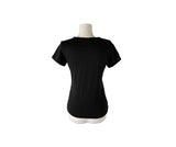 Rahi 05 Here Printing Henley Neck Button Short Sleeve T-shirt