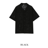 Old lace short sleeve shirt