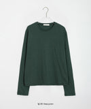 Yocco Round Cotton Basic Long Sleeve Tee