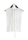 Klev Scarf Set Wrinkle Sleeveless