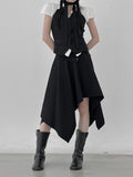 Retton Folding Unbalance Skirt