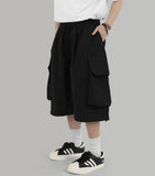 Pastel cargo shorts