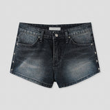 Pixie Star Rivet Denim Shorts