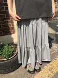 Terrani Training Shirring Long Skirt