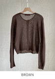 Benishu Round Knit Cardigan