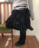 Onelle Tiered Midi Skirt