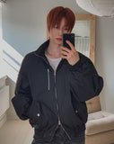 Bern Cotton Crop Zipper Blouson