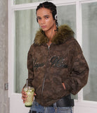 Upper wear zip-up hoodie