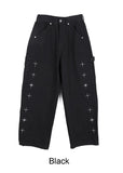 Ropel embroidered carpenter pants