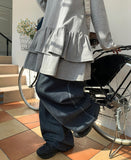 [BAONHAUS] Kineko Tiered Frill Lace Layered T-shirt