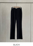 Faying Semi-Bootcut Linen Slacks