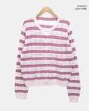 Mael Stripe Knit Cardigan