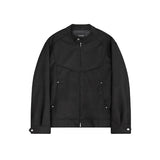 China Curved Suede Blouson