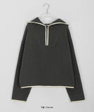 MV Color Matching Half Zip-Up Fleece Hoodie